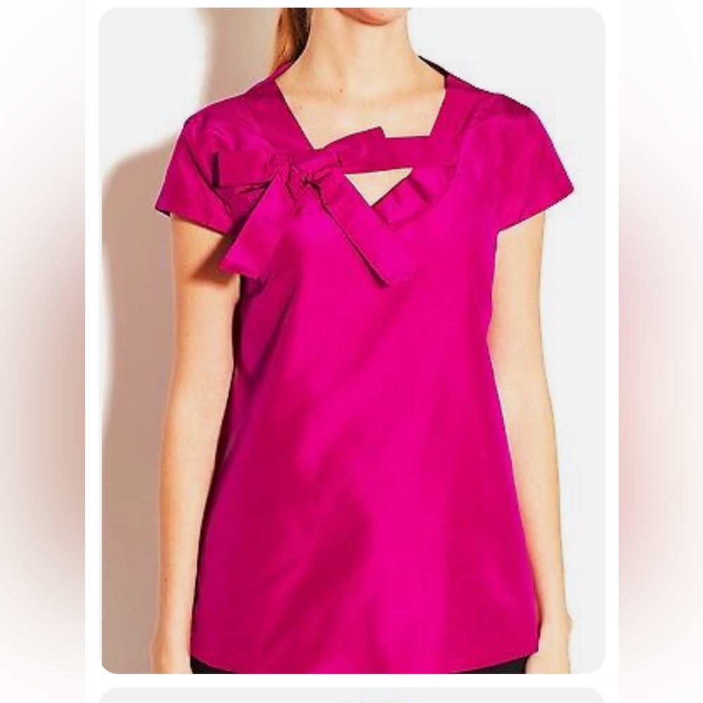 Kate Spade Pink Bow Detail Top